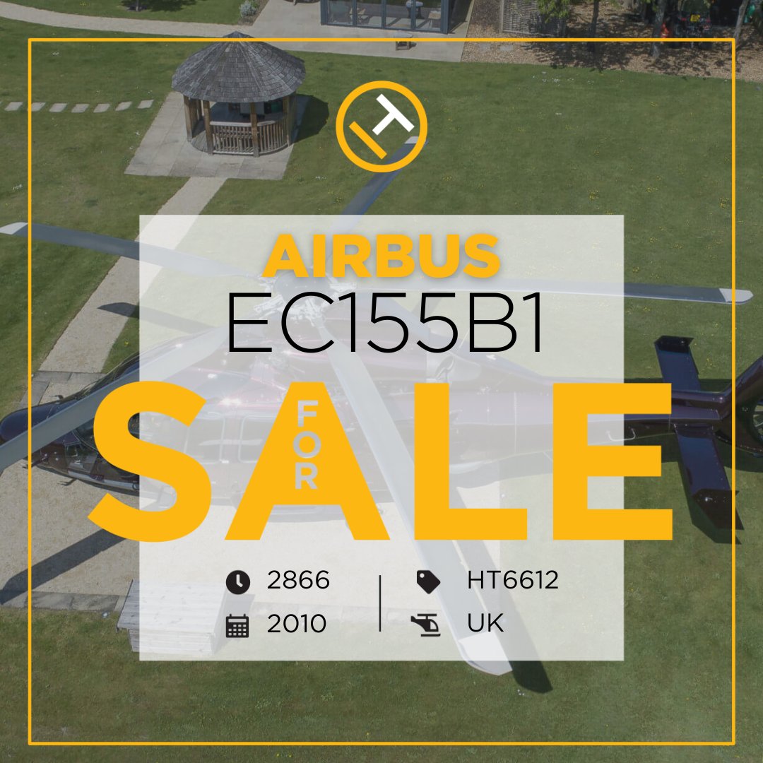 heli_trader's tweet photo. PRICE DROP! - 2010 AIRBUS EC155B1
Location: United Kingdom
TTAF: 2866
Price: $3,750,000 USD
Listing ID: HT6612
To find out more, view the full listing here- https://t.co/fCqAoMfkzU
#helisales #airbus #helitrader #aircraft #aircraftsales #rotorcraft https://t.co/XUkxRGSfUk