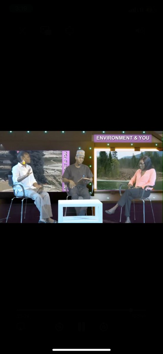 SustyVibes's tweet photo. SustyVibers Julius Akinrinde and Esther Ashivor were live on ITV's 'Environment and You' program last week, sharing crucial insights on Waste Collection, Disposal, Management, and Citizen-Government contributions to combat Indiscriminate Waste Disposal and #StareDownOnPollution! 🌍

Thank you, @ITVRADIONG, for the invitation. See how it went. 👇🏾

 #SustyVibes #EnvironmentAndYou #SustyVibersRock