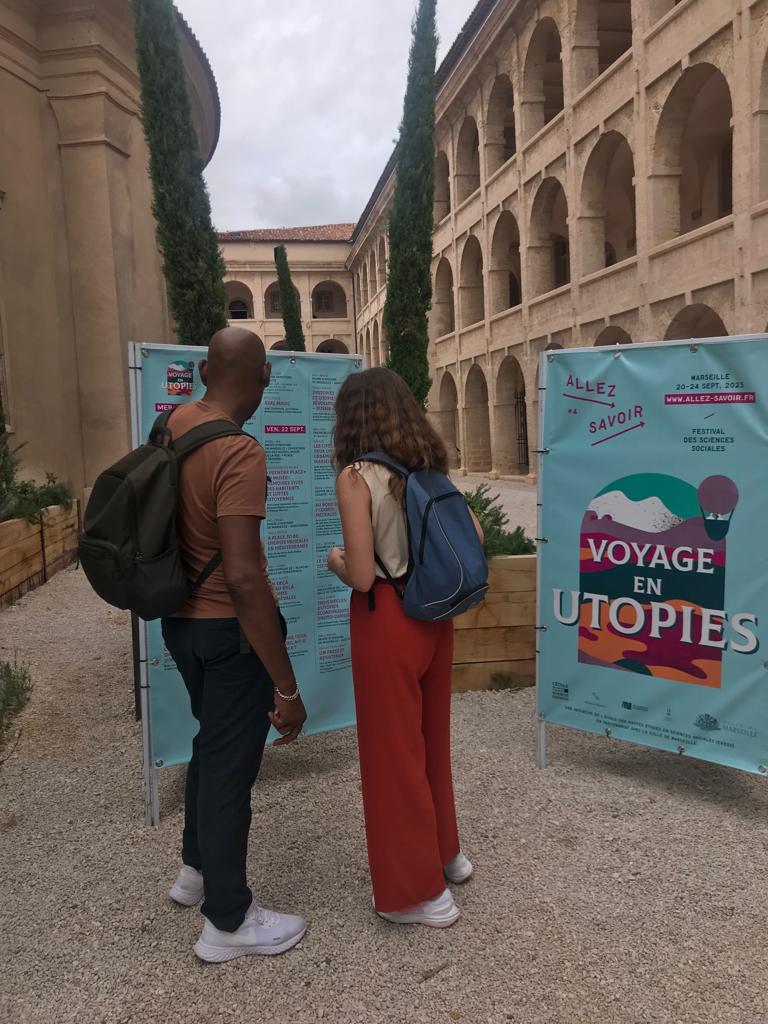 EHESS_fr's tweet photo. #AllezSavoir2023
🔭🧑🚀Derniers préparatifs avant le coup d'envoi de la quatrième édition d'Allez Savoir "Voyage en #utopies"
🔵Suivez en direct l'inauguration officielle et le dialogue inaugural "Percées utopiques" ⤵️ @vieillecharite @marseille
https://t.co/zeIVpFaUFT https://t.co/NBV3wd319t