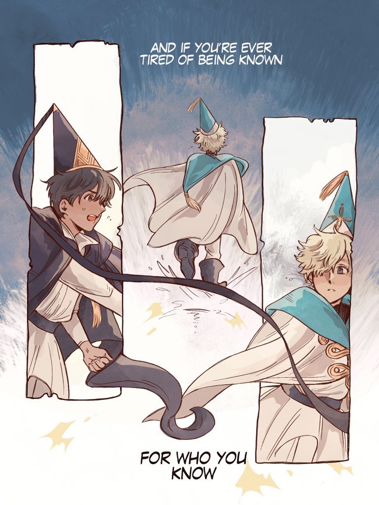 nemuruizzz_'s tweet photo. “You’ll always know me, Qifrey”
(1/2)

A mini comic based on Dorothea by Taylor Swift

#Δ帽子 #witchhatatelier #Olruggio #Qifrey https://t.co/knCzB2FAlO
