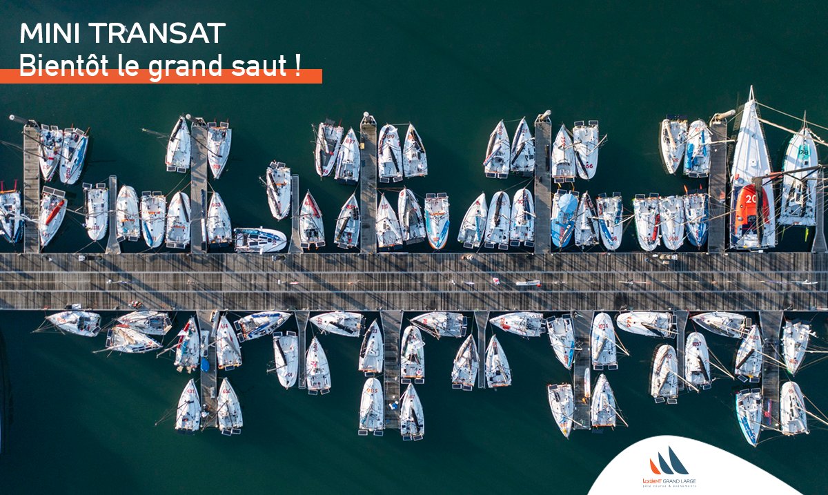 Lgrandlarge's tweet photo. [MINI 6.50] Bientôt le grand saut ! 🔥

Ils seront 30 Lorientais, sur 90 participants, à prendre le départ ce dimanche !
➡️ https://t.co/7gaCeLgQ0h

📸 © V.Olivaud / @MiniTransat2023 

@LorientAgglo @ClasseMini  

#CourseAuLarge #MiniTransat #ClasseMini https://t.co/eFBjIcoE9b