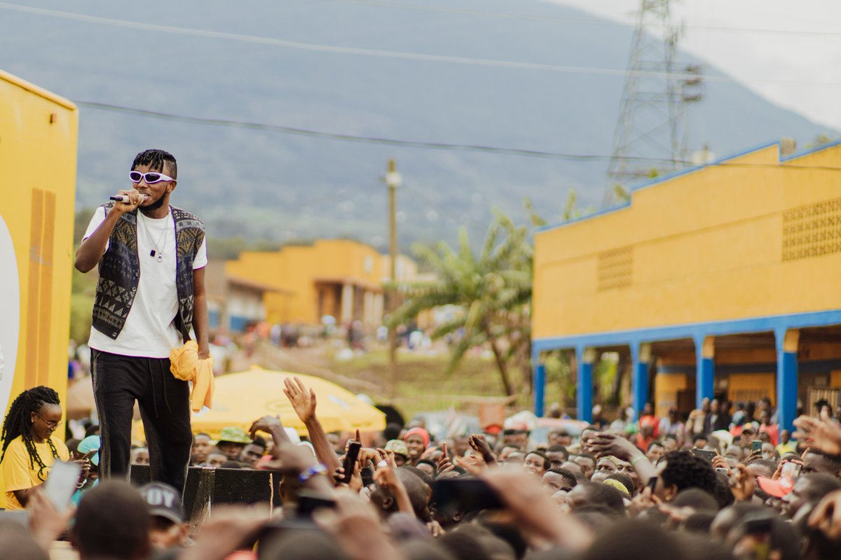 #MTNIwacuMuzika23 first stop 🛑
<a href="/BureraDistrict/">Burera District</a>  🔥

Safe to say, the pictures speak for themselves. 😊

Next stop 🛑: @musanzedistrict 🎉
#Tubitayeho #MTNAt25 💛