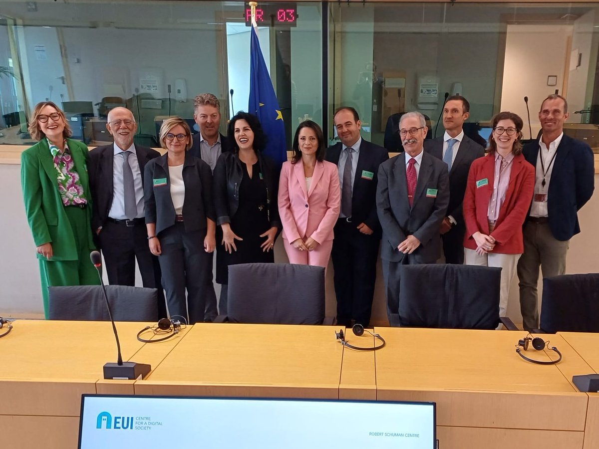 Centre for a Digital Society (@eui_cds) on Twitter photo Our team is in BXL! 🇧🇪🇪🇺
Today, we presented our ideas for a new preliminary study on the challenges and opportunities of digitalisation at the <a href="/Europarl_EN/">European Parliament</a>.
A fruitful discussion where we received timely and constructive feedback from key stakeholders. Thanks for having us! Our team is in BXL! 🇧🇪🇪🇺
Today, we presented our ideas for a new preliminary study on the challenges and opportunities of digitalisation at the <a href="/Europarl_EN/">European Parliament</a>.
A fruitful discussion where we received timely and constructive feedback from key stakeholders. Thanks for having us!