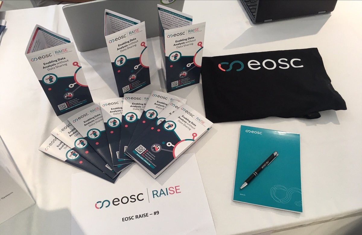 RaiseScience's tweet photo. Day 1 of the #EOSCSymposium23 has ended๐
We introduced the Research Analysis Identifier to the #EOSC community; we strengthened our relationship and collaboration with other #EOSCprojects starting with @EOSC4Cancer. ๐ @vilabs_eu @Vicomtech @iMedPhysAUTH @InnovActsLtd https://t.co/cgKdfHGNyo