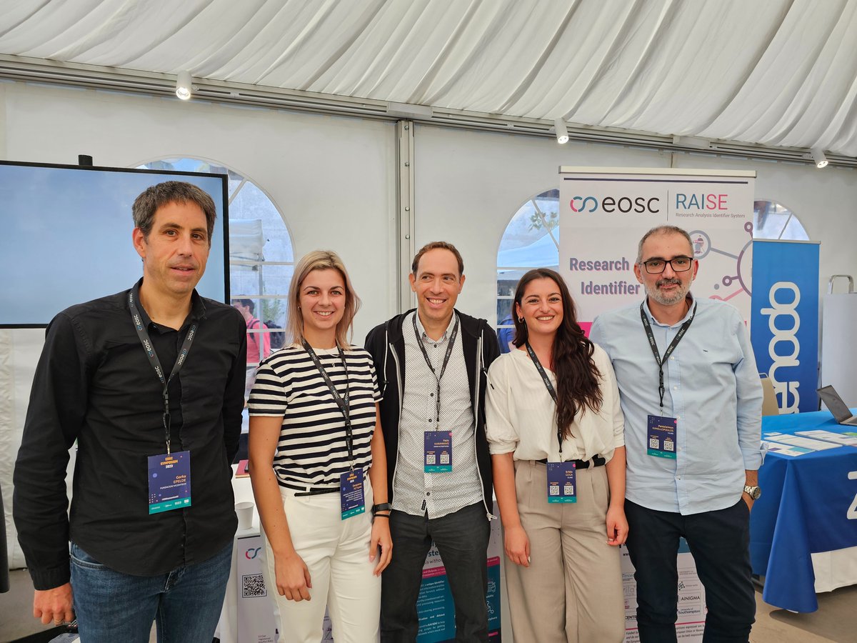 RaiseScience's tweet photo. Day 1 of the #EOSCSymposium23 has ended๐
We introduced the Research Analysis Identifier to the #EOSC community; we strengthened our relationship and collaboration with other #EOSCprojects starting with @EOSC4Cancer. ๐ @vilabs_eu @Vicomtech @iMedPhysAUTH @InnovActsLtd https://t.co/cgKdfHGNyo