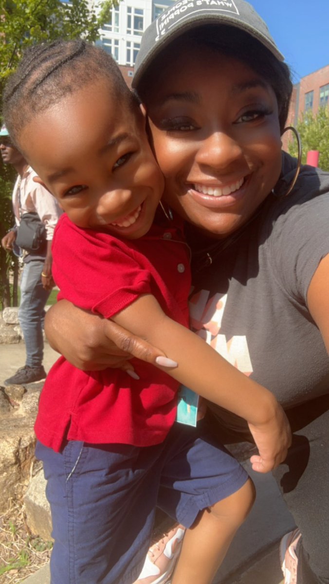 TheCrump_AP's tweet image. We often say work life balance when in reality it should be LIFE work balance. Like many educators I miss out on some "life" moments but i'll always show up for two special little people. Switched from serving hundreds of little smiles... for this one today. #momfirst