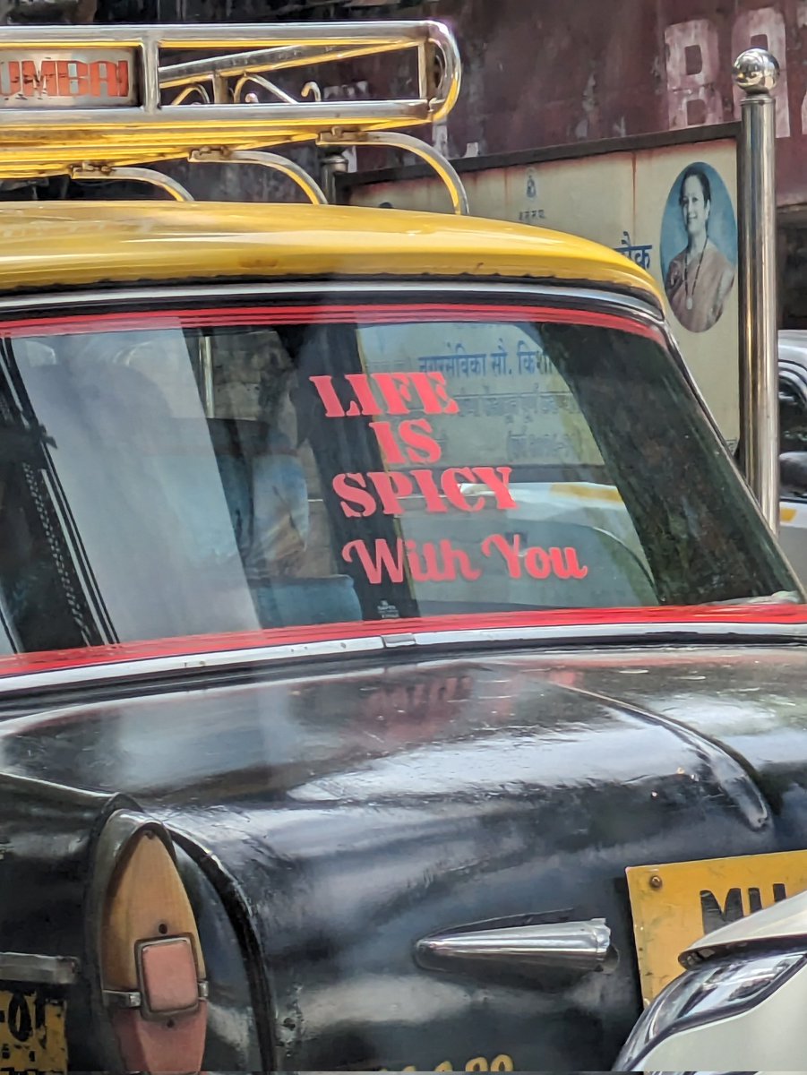 hi_harshita's tweet photo. Keeping our commutes flavorful! #bombay #mumbai @SloganMurugan #Kalipeeli #bombaythings #commuter https://t.co/zXuEGYj6Wx