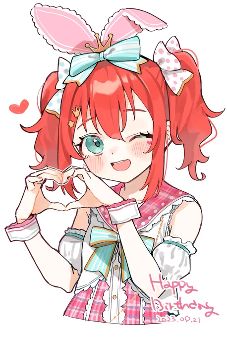 ルビィちゃんおめでとォ～～ラピヌ・ミミすき#黒澤ルビィ生誕祭2023 #黒澤ルビィ誕生祭2023 