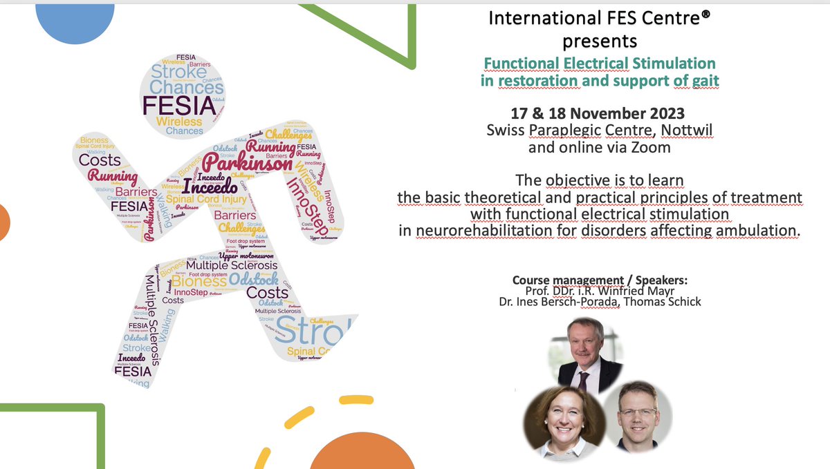 We are looking forward to welcoming you.
Register now: paraplegie.ch/spz/en/functio…