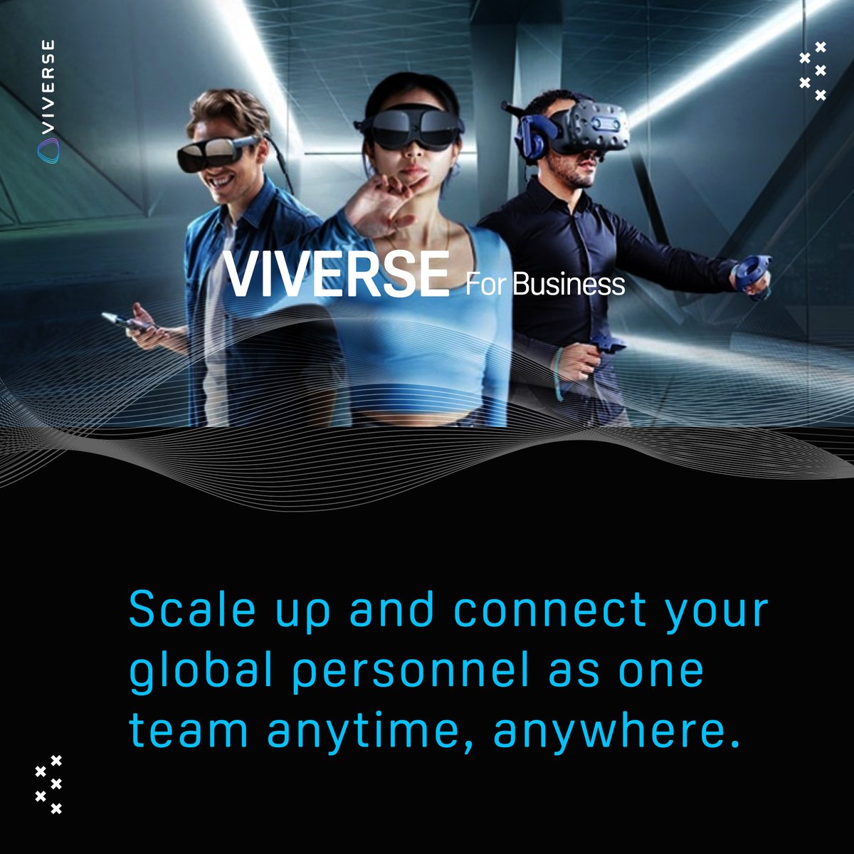 htcvive's tweet photo. Enhance productivity, connectivity, and engagement for employees, suppliers, partners, and customers.

Experience the difference of VIVERSE for Business: https://t.co/9q7XHhToUZ

#VIVERSE #VRFORBUSINESS #VR #CORPORATESOLUTIONS #ENTERPRISESOLUTIONS #BUSINESS #VIRTUALTEAM https://t.co/9mtisEuLJT