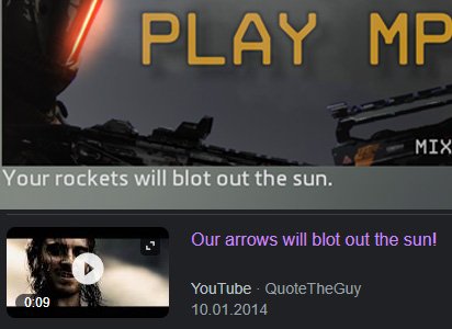 Have you heard the latest schizo Titanfall theory ?
The new "???" Mode description is a reference to the movie 300
300th Day is October 27th. 1 Day before the 7 year anniversary of Titanfall 2

But i just heard this theory and also haven't taken my pills recently 💊
#Titanfall