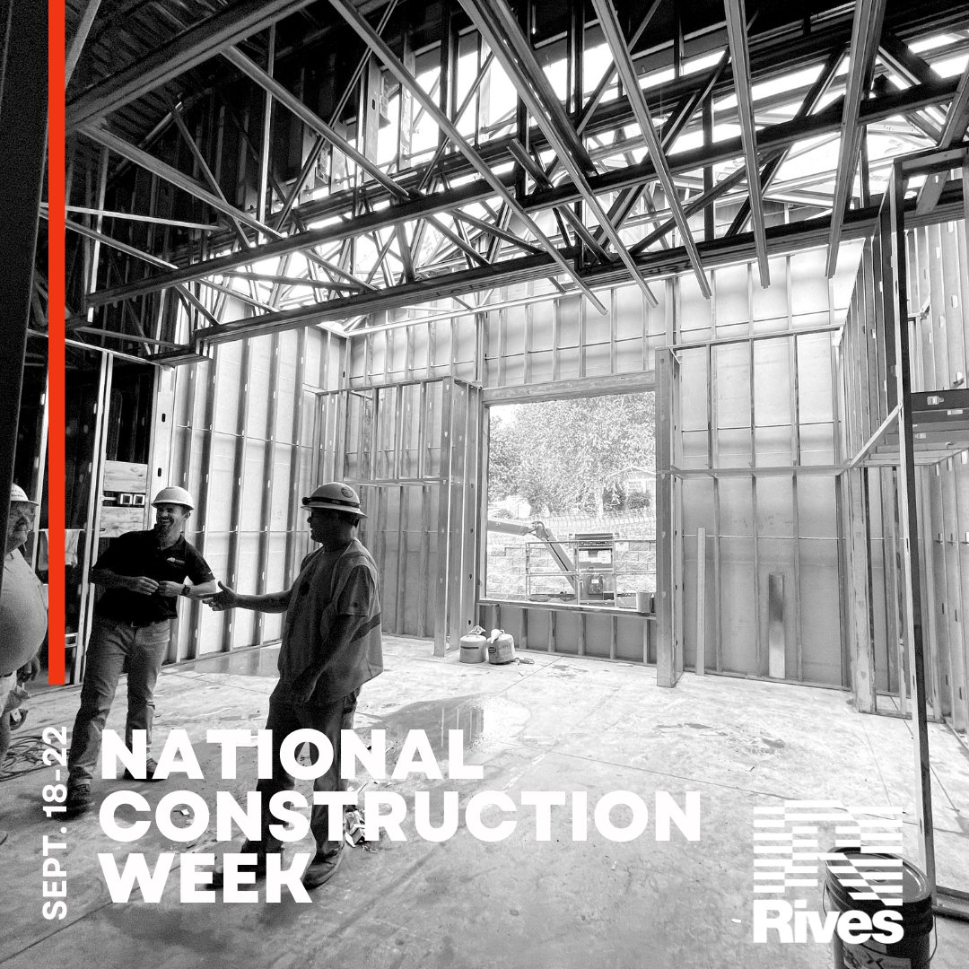 Join us in celebrating National #ConstructionAppreciationWeek this week by honoring those who build our nation's #infrastructure and shape our communities. We’re  highlighting how Rives continues to move the construction industry forward: rives.com/celebrating-na…