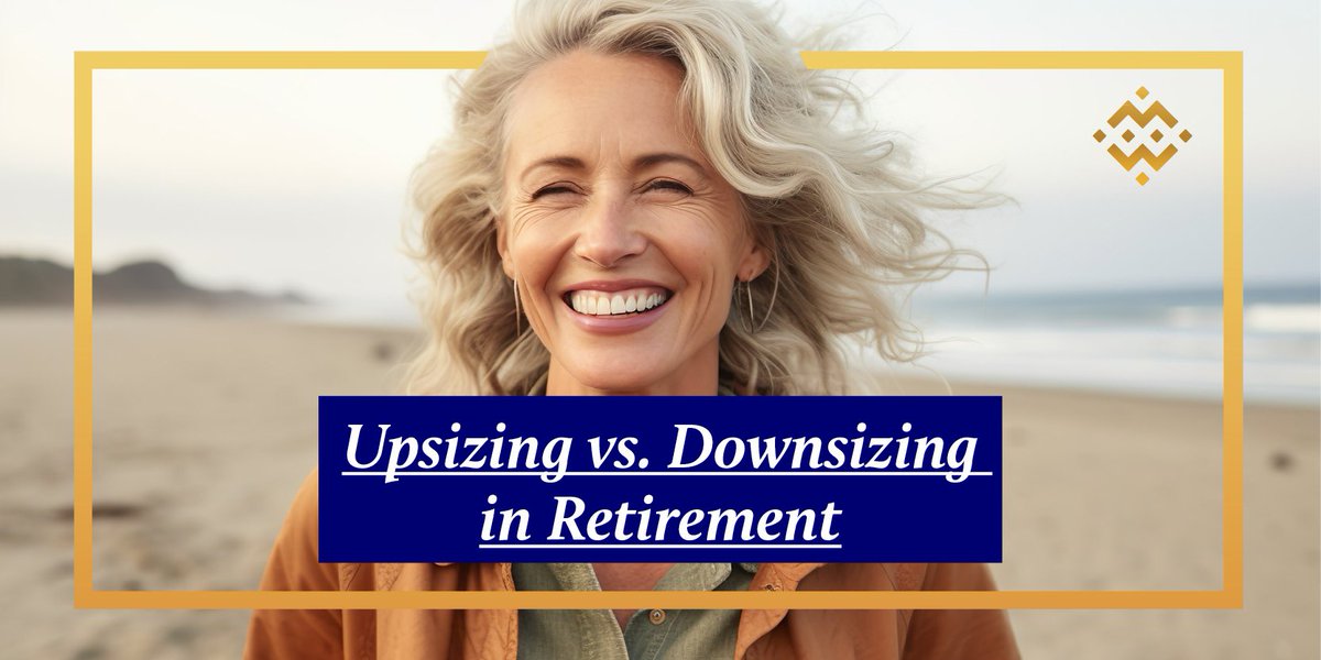 EWIWDebSims's tweet photo. This blog discusses the benefits and considerations of both upsizing and downsizing in retirement. https://t.co/m3jNQaWe9S

#WomenInWealth #FinancialPlanning #FinancialAdvice #Retirement https://t.co/AlxWBmM7Mi