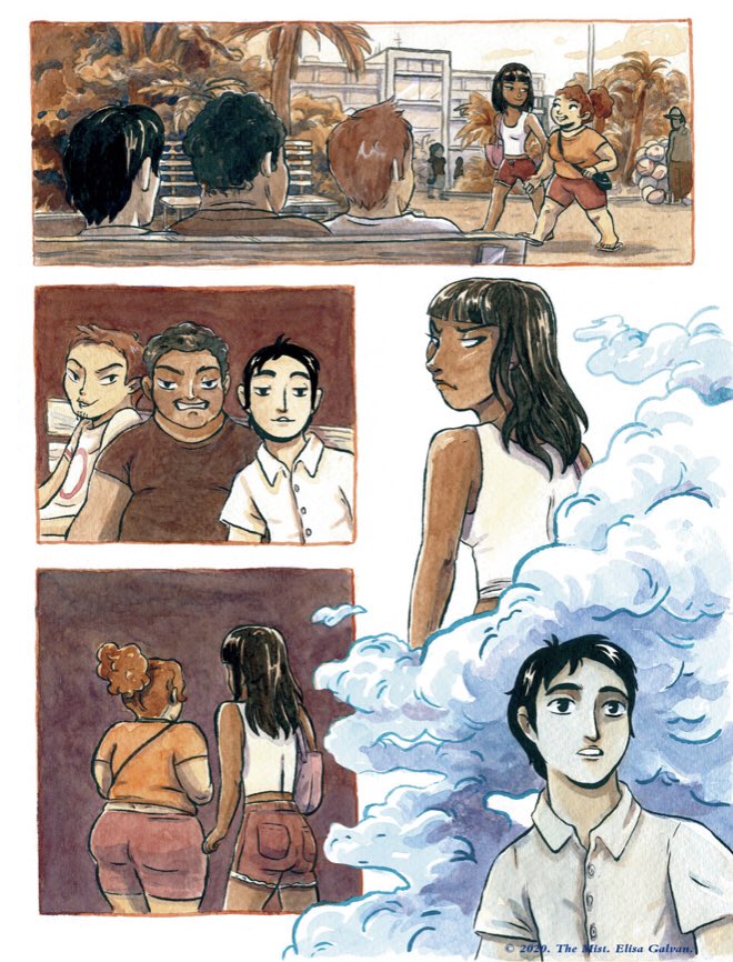 elygalvar's tweet photo. @NateCosby Hi, I’m Elisa Galvan, a comic artist from Mexico City. I love working with watercolors and ink. https://t.co/HTiWIrXK8X https://t.co/fOAuXGMP6B