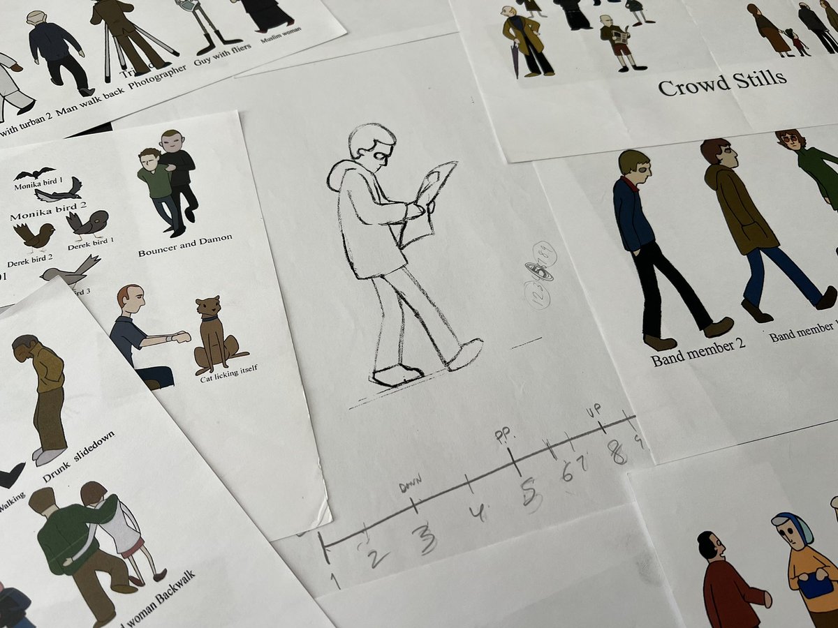 #TheMasterplan25 years this week! The first EVER Liam sketch by which the entire <a href="/oasis/">Oasis</a> music video was based and inspired by. Other photos of drawings used in the creation and production #noelgallagher #liamgallagher #bonehead #guigsy #oasisband #oasiscollection #alanwhite