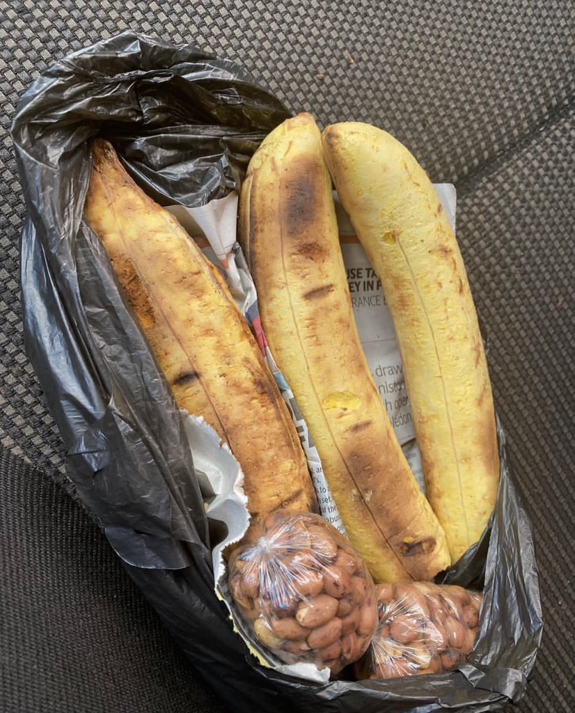 I’m having roasted plantain for lunch 😍

What are you having for lunch?