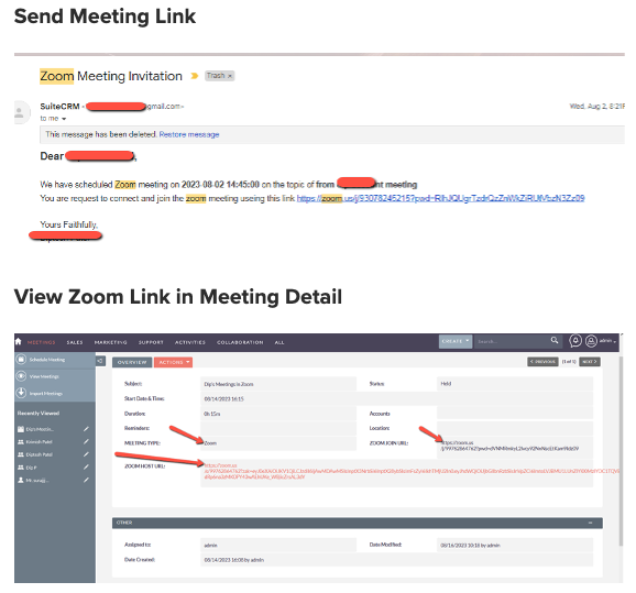 SuiteCRMStore's tweet photo. 💡 Just Listed: Now automate your @Zoom scheduling process in @SuiteCRM using the new Zoom Connector add-on by @rediansoftware. 

✅  Start Free Trial: https://t.co/hF5IM5tJ9P https://t.co/2R3nVOy1n9