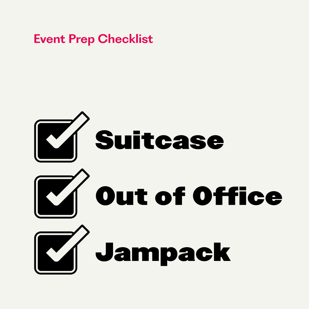 jampackit's tweet image. Your “Event Prep To-Do” gets so much lighter when you let Jampack hook you up.