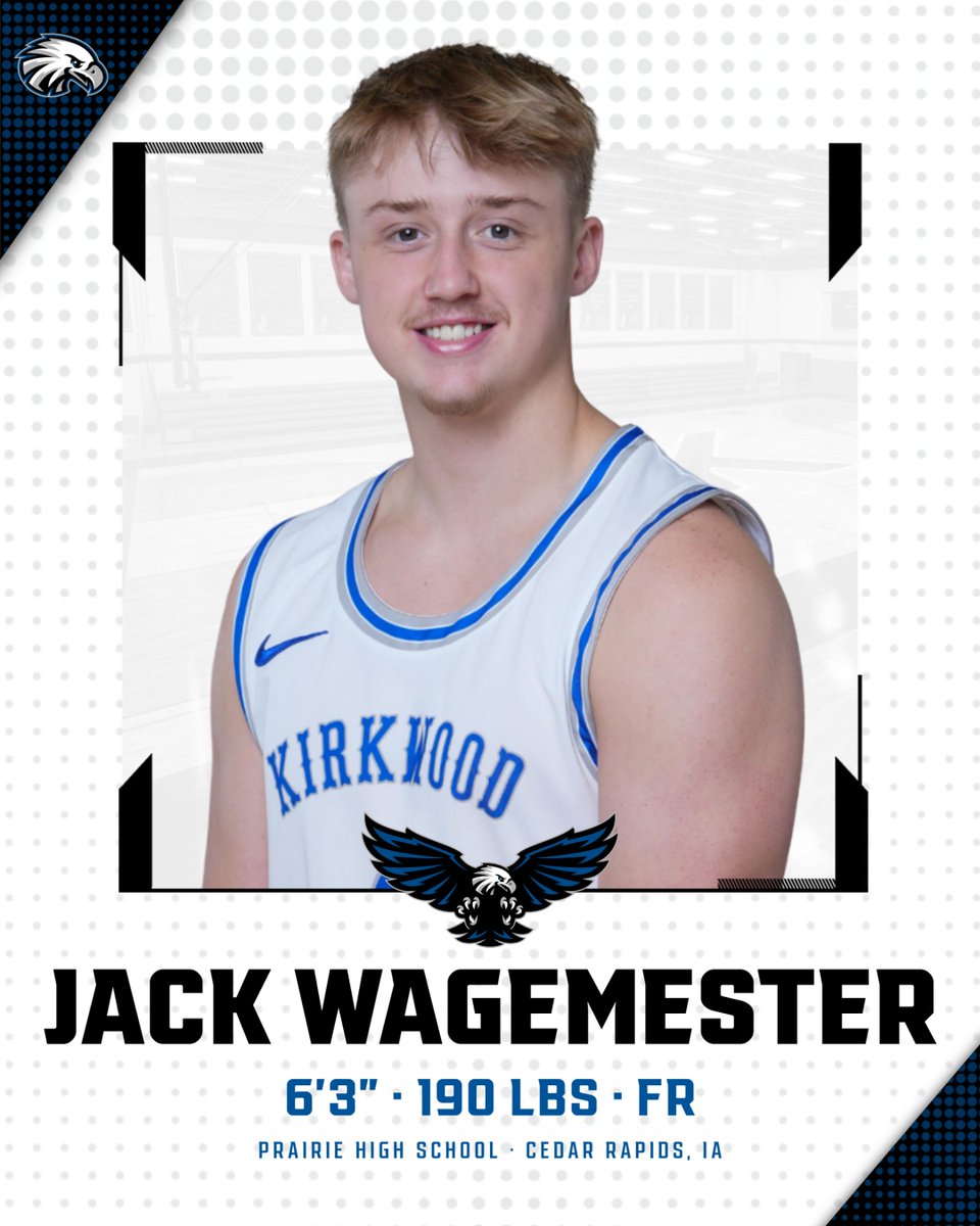 KCC_MBB's tweet photo. #⃣4⃣ 𝐉𝐀𝐂𝐊 𝐖𝐀𝐆𝐄𝐌𝐄𝐒𝐓𝐄𝐑

🎓Freshman
⛹️ Guard
📏 6'3" · 190 lbs
🗺️ Cedar Rapids, IA
📽️ https://t.co/nNVlaNmh79

#GoEagles🦅🏀 | @JackWagemester https://t.co/6DlwAMFLGL