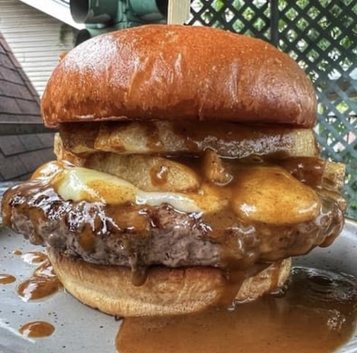 Cheeseburger in paradise at <a href="/fenianspub/">Fenian's Pub</a>