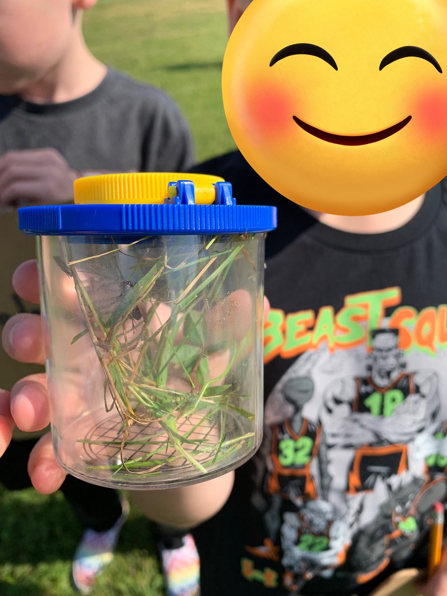 Our Ss loved using the “Looking Closely Kits” to find living things in our yard. I am truly amazed at their abilities to catch the tiniest of insects!