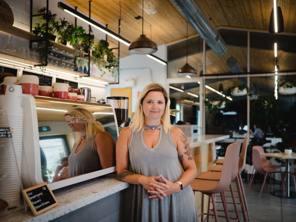 Have you checked out TULA café yet? Learn more about one of Kingston's newest eateries, located in the historic Broom Factory on Rideau St., in our latest issue. Find it now on newsstands or on kingstonlife.ca.
[Photo of manager Joanna Castles by Tim Forbes]
#ygk