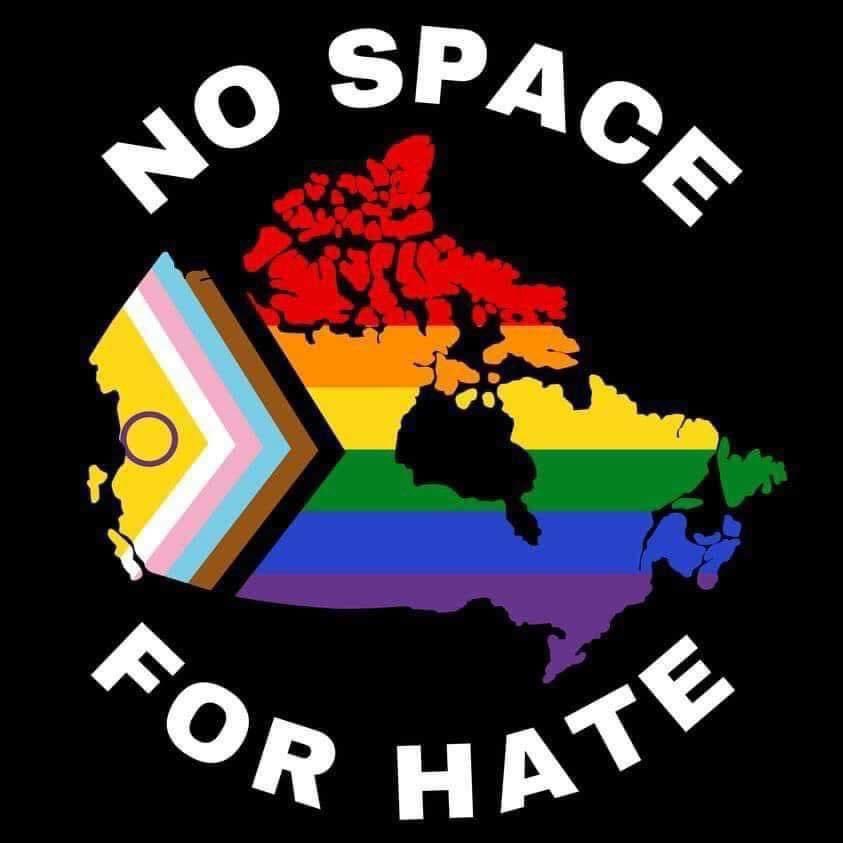 QueerNativeYYC's tweet photo. Today and just like every day we need to be reminded that there's no room for hate and as a Non-binary Queer Indigenous Person, I'm reminded that I have to stand up for all my brothers and sisters when we are attacked for just being us. We must and can do better on Turtle Island. https://t.co/gllGHLPrIp