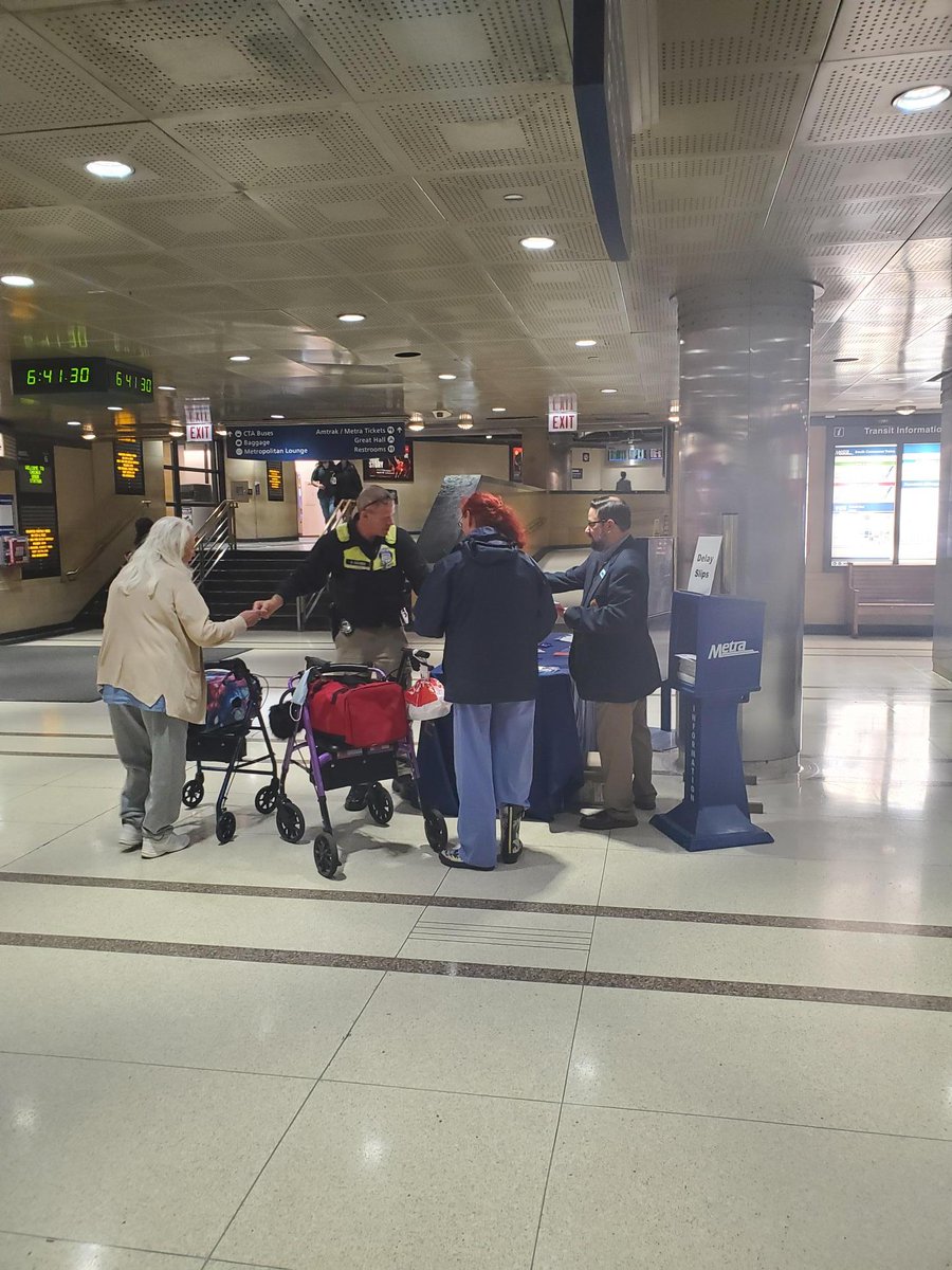 Amtrak's tweet image. We're honored to partner with @olinational for Operation Clear Track!

Thank you to the hundreds of first responders on the ground today, providing vital rail safety education and enforcement across the nation. 

Together, we can #STOPTrackTragedies.
