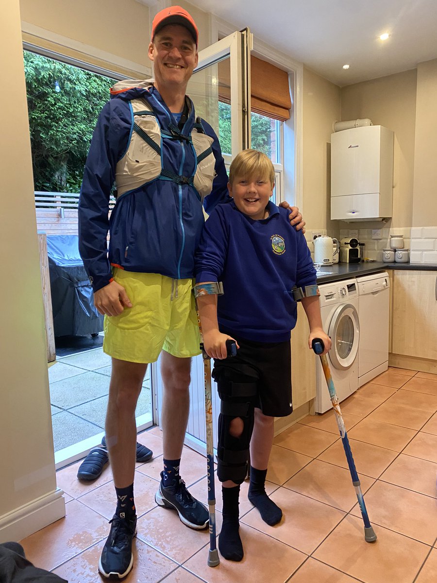 PoleJolene's tweet photo. When a @NFFC fan pimps up my football mad sons crutches in time for  the @LCFC match this sat ⚽️💙  … (can he get them signed by the players?) @vardy7 @ricbpereira @BBCLeicester @Ndidi25 #lcfc #NFFC @GaryLineker  @lcfchelp @K2lcfc @lcfcgeorgee @lcfc https://t.co/sPskqrw3Fs