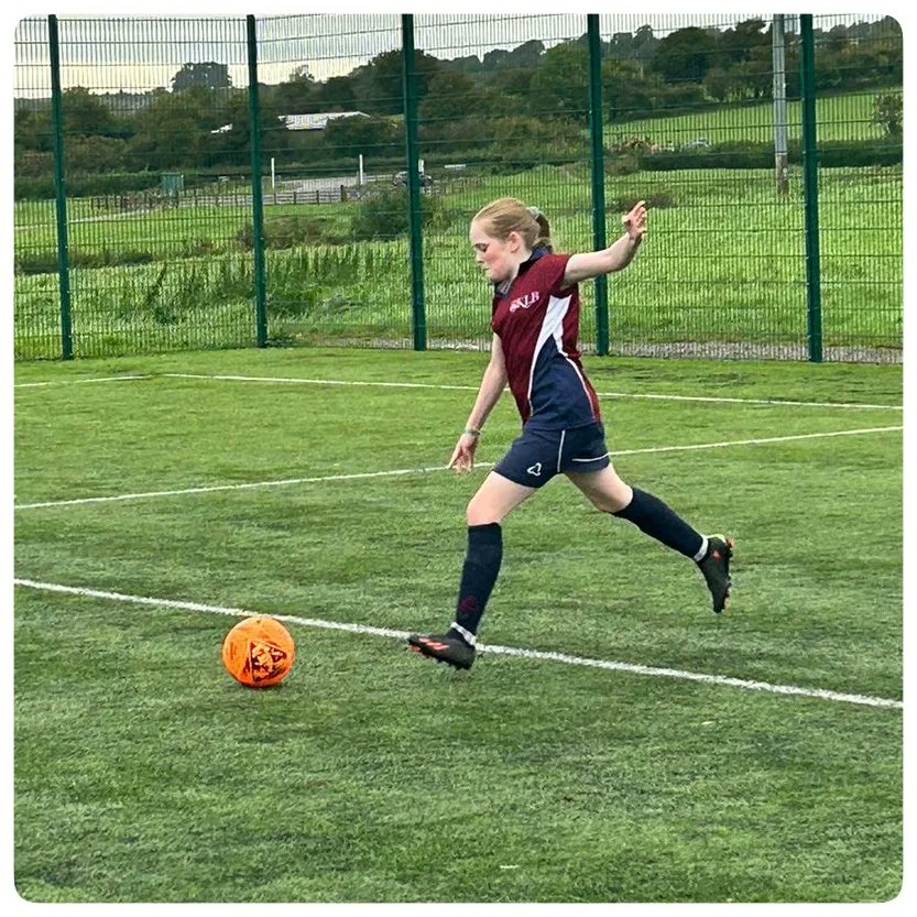 KLBSport's tweet photo. Wonderful to see so many girls getting involved with football, especially following the recent success of @Lionesses our Y&9 girls football club takes place every Wednesday after school and is open to students of all abilities and experiences.
#ProudToBe #KLBFootball https://t.co/UULH5wxkSj