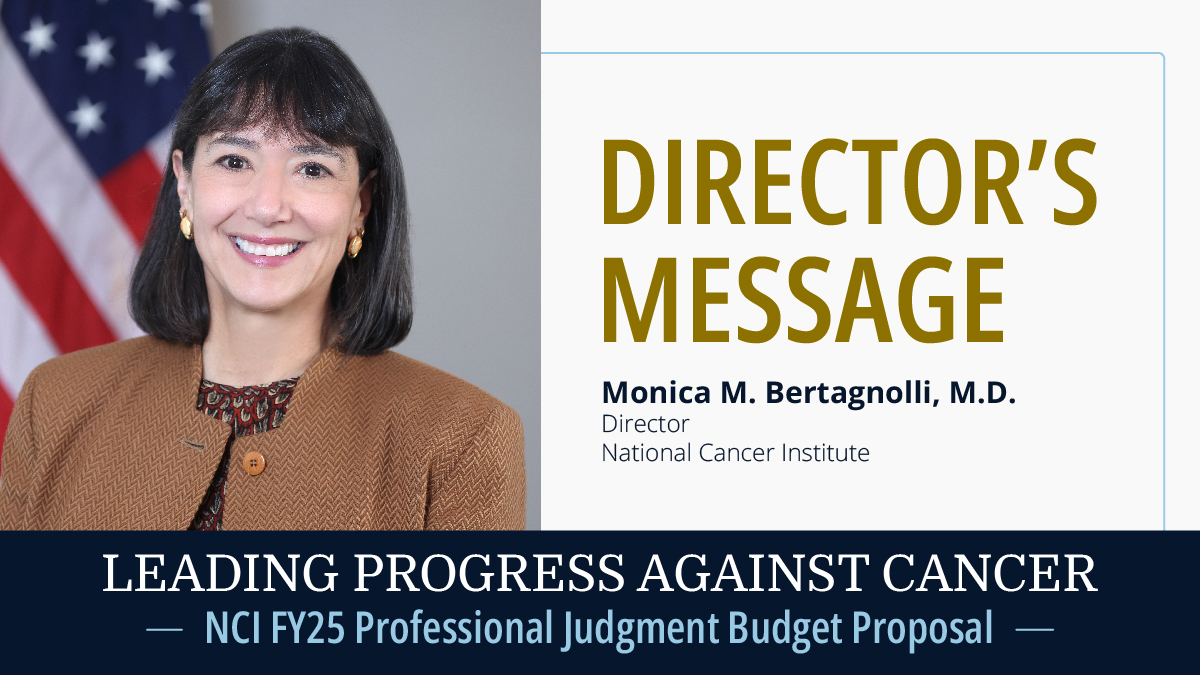 NCI’s FY25 Professional Judgment Budget Proposal is our framework for funding #CancerResearch into the future. 

We need strong and sustained investments in #CancerResearch to ensure that no one facing cancer is left behind. 

Read more here. #NCIFuture go.nih.gov/r7NRuV1