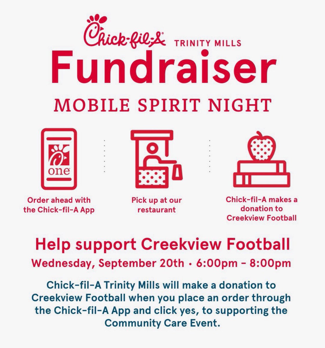 Tonight!!! Help support Creekview Mustang Football!!! #warhorsenation #creekviewhighschool