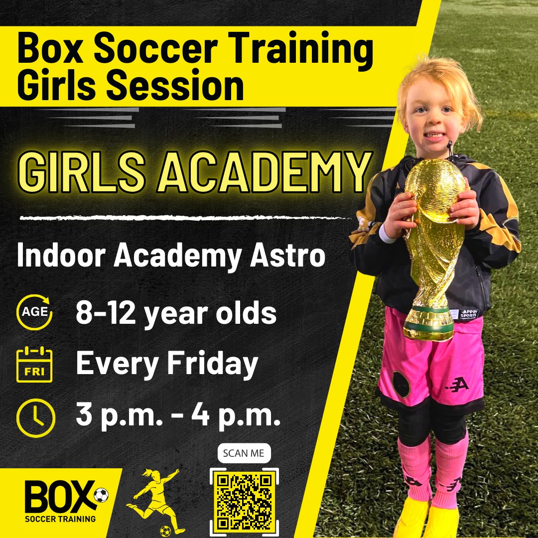 Don't miss out on the fun, skill-building, and camaraderie! 💪⭐ Visit our website for more info and to reserve your spot:
👉 boxsoccertraining.com

#GirlsFootball #SoccerTraining #FutureStars #IndoorAcademy #YouthSports #GirlsAcademy #FootballSkills