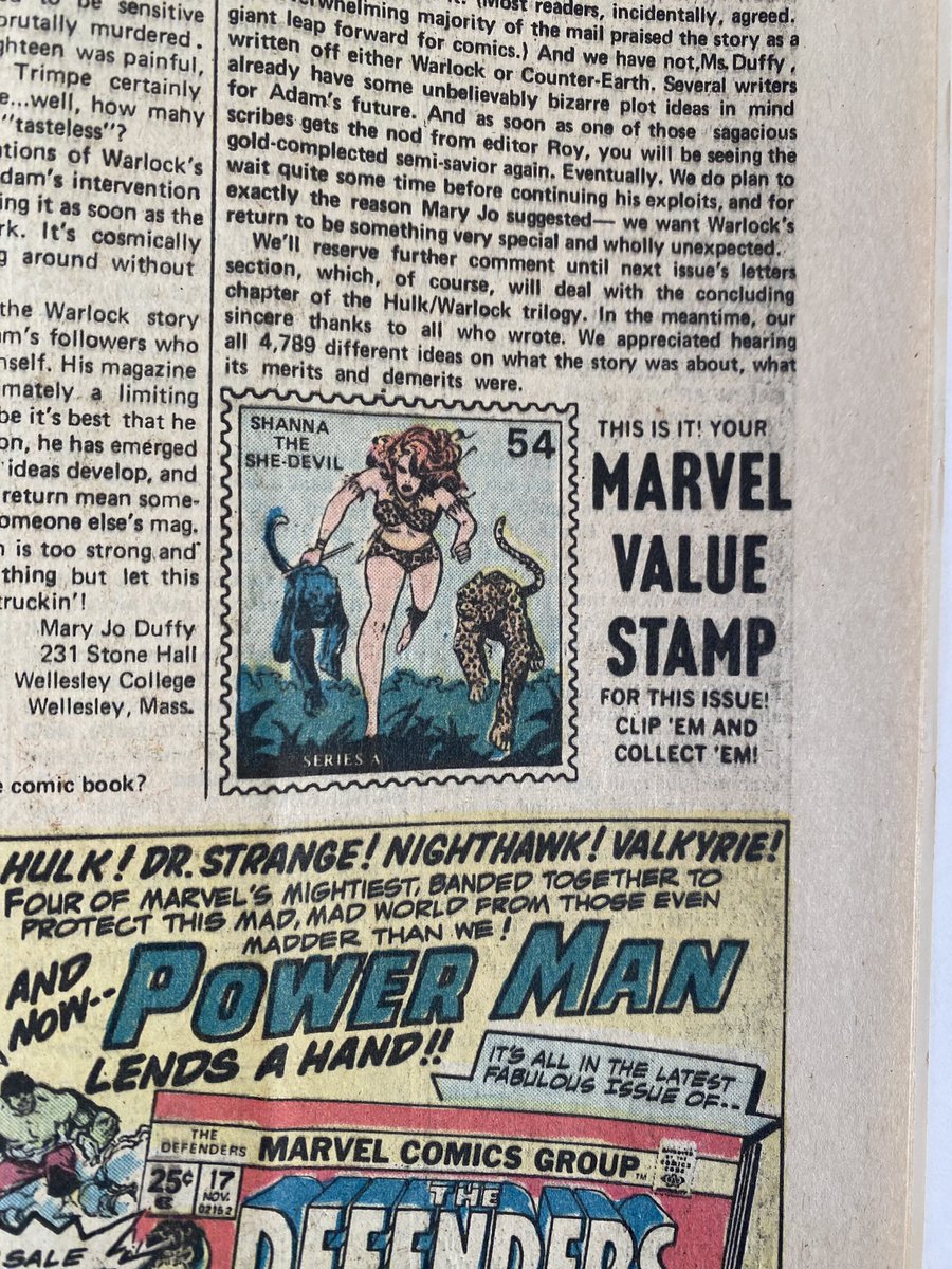 truman3's tweet photo. @OverlordOf_Evil Yup! MVS intact, few color breaks and tiny dings… bigger thing is a “subscription fold” that’s only apparent on the back cover and a soft wave on latter interior pages. https://t.co/VjvTKJuLN4