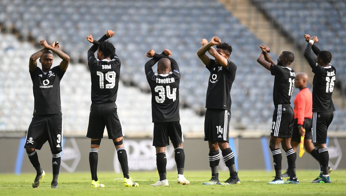 NgceboMthiya's tweet image. Orlando Pirates Fans, Gather here. ☠️☠️☠️☠️

We are winning today! 🏴‍☠️🏴‍☠️