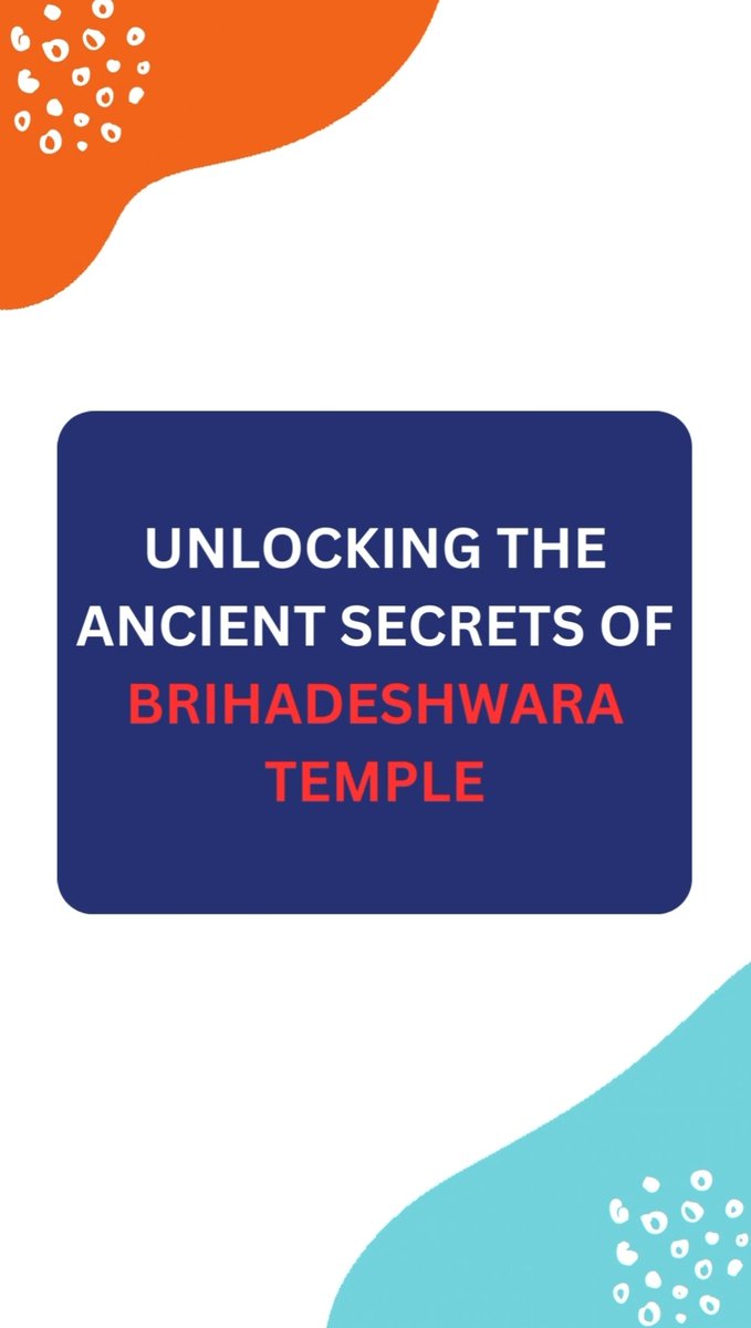 The Miracles of Brihadeshwara Temple: सोने से भी कीमती रहस्य

Watch Now: bit.ly/3ENAckG