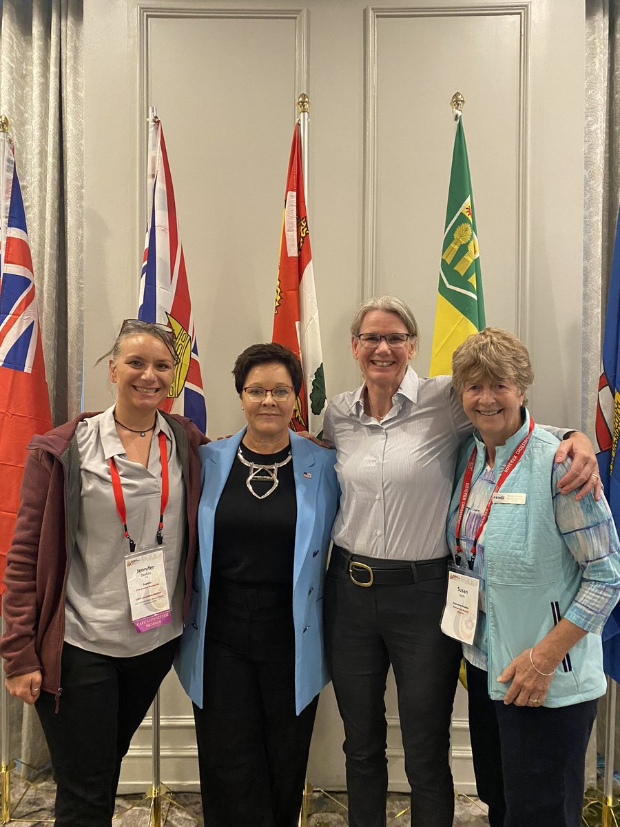 Striving to make gender equity the norm in the Fire Service! <a href="/CdnFireChiefs/">CAFC/ACCP</a> 

Past President L. Hine-Schmidt, Exec Director S. Jones &amp; <a href="/FSwomenBC/">Fire Service Women BC</a> President J. Dawkins with the highly regarded  Dr. Lori Moore-Merrell who was appointed by <a href="/JoeBiden/">Joe Biden</a> as the U.S. Fire Administrator.