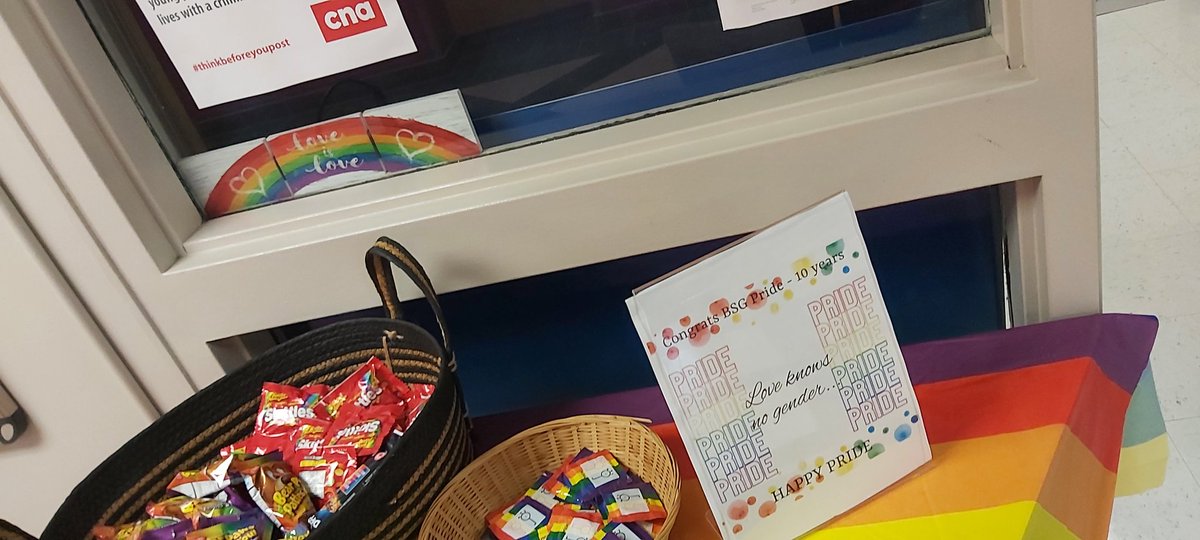 Thank you to schools in our region who are supporting our Walking Wednesday.  Here is a photo that was shared on part of  <a href="/CNA_News/">CNA News</a> support.
<a href="/NLESDCA/">NLESD</a> @egalecanada <a href="/W2SAlliance/">Wabanaki Two Spirits</a> #nospaceforhate #Pride2023