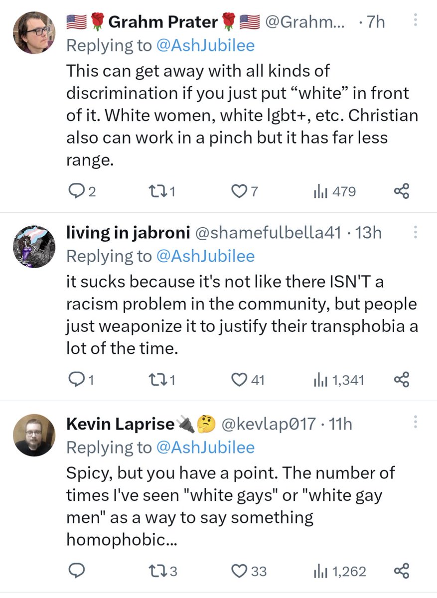 ranrampant's tweet photo. the white queers are NOT ok.
(they're upset that their whiteness is being acknowledged) https://t.co/oFsjC2vpXB