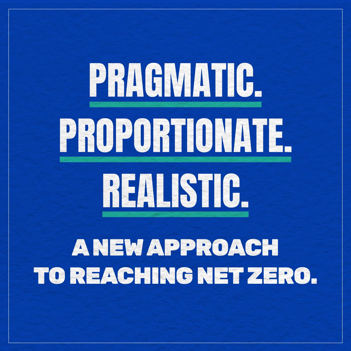 I care about reaching Net Zero by 2050 but on the current path, we risk losing the consent of British people.

No one has yet had the courage to look people in the eye and explain what’s really involved.

That’s wrong, and it changes today with a new approach to meeting Net Zero.