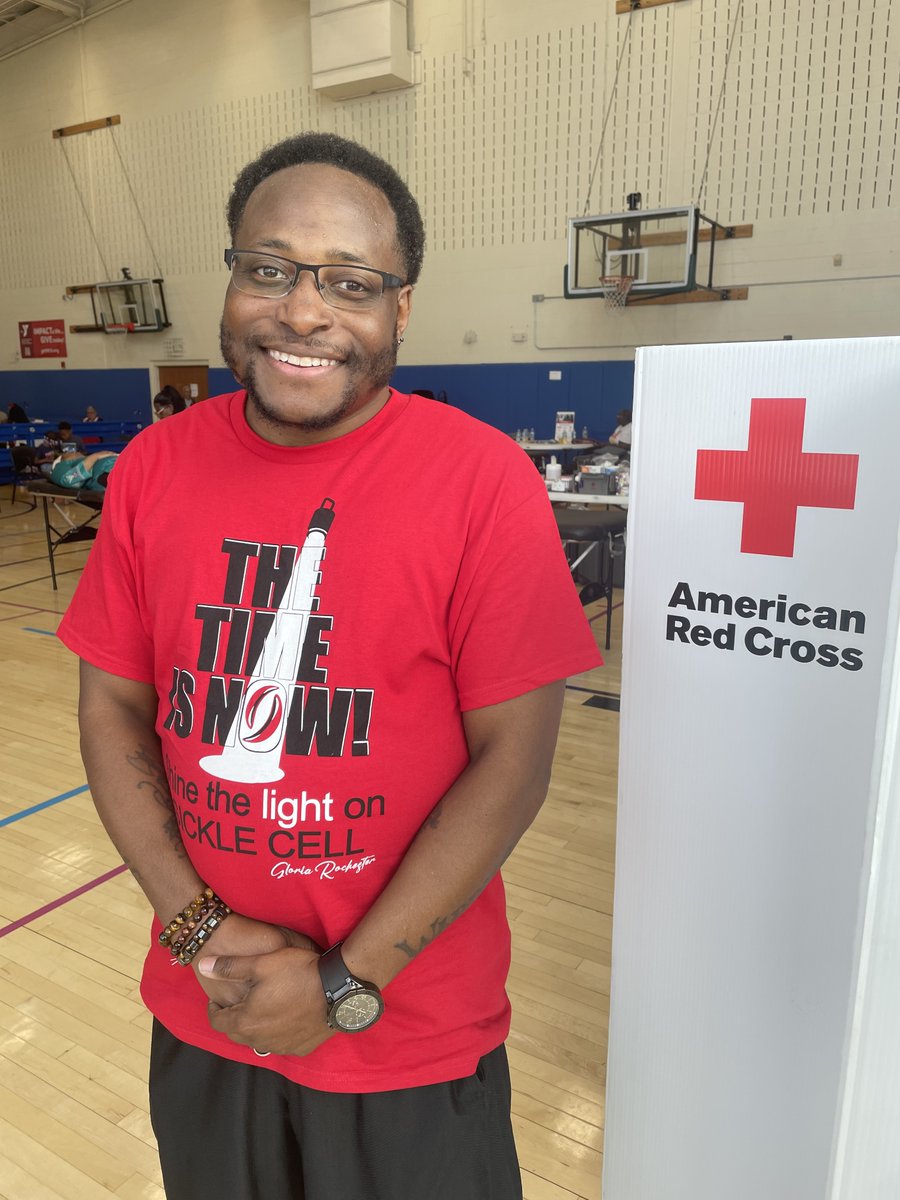 CTRedCross's tweet photo. We are celebrating #SickleCellWarriors like Markus Brown of Vernon this #SickleCellAwareness Month. 💪🏿🩸
Markus says because of his regular blood transfusions and the generosity of blood donors, he has more freedom.
➡️ Learn more about Markus https://t.co/fAWzfK90UI. https://t.co/y3C1yXnjvf
