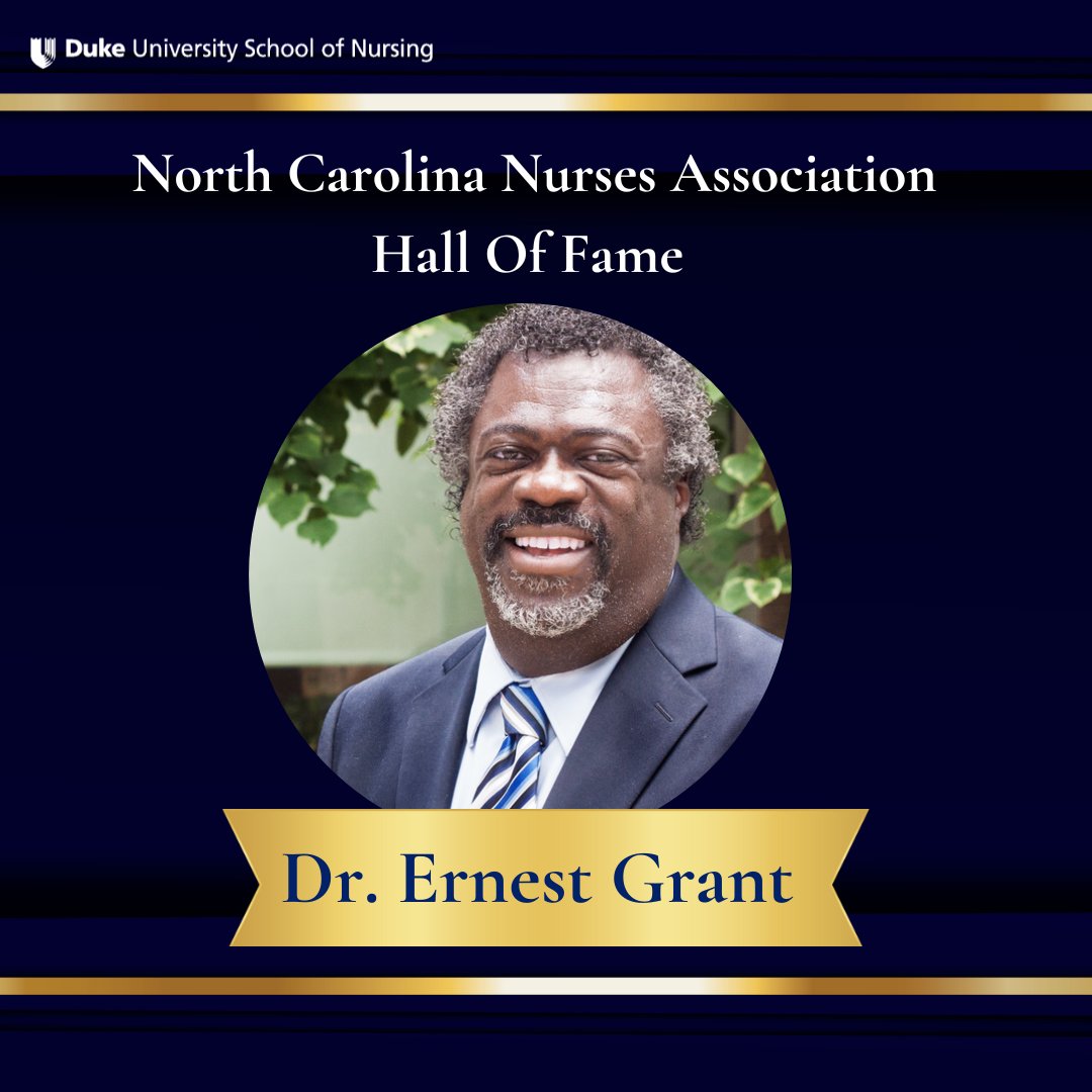 Duke University School of Nursing (@dukeu_nursing) on Twitter photo Congratulations to Interim Vice Dean Ernest Grant for being inducted into the <a href="/NCNA/">NC Nurses Association</a> Hall Of Fame! Read more at duke.is/v/b8sg
#nursingexcellence Congratulations to Interim Vice Dean Ernest Grant for being inducted into the <a href="/NCNA/">NC Nurses Association</a> Hall Of Fame! Read more at duke.is/v/b8sg
#nursingexcellence