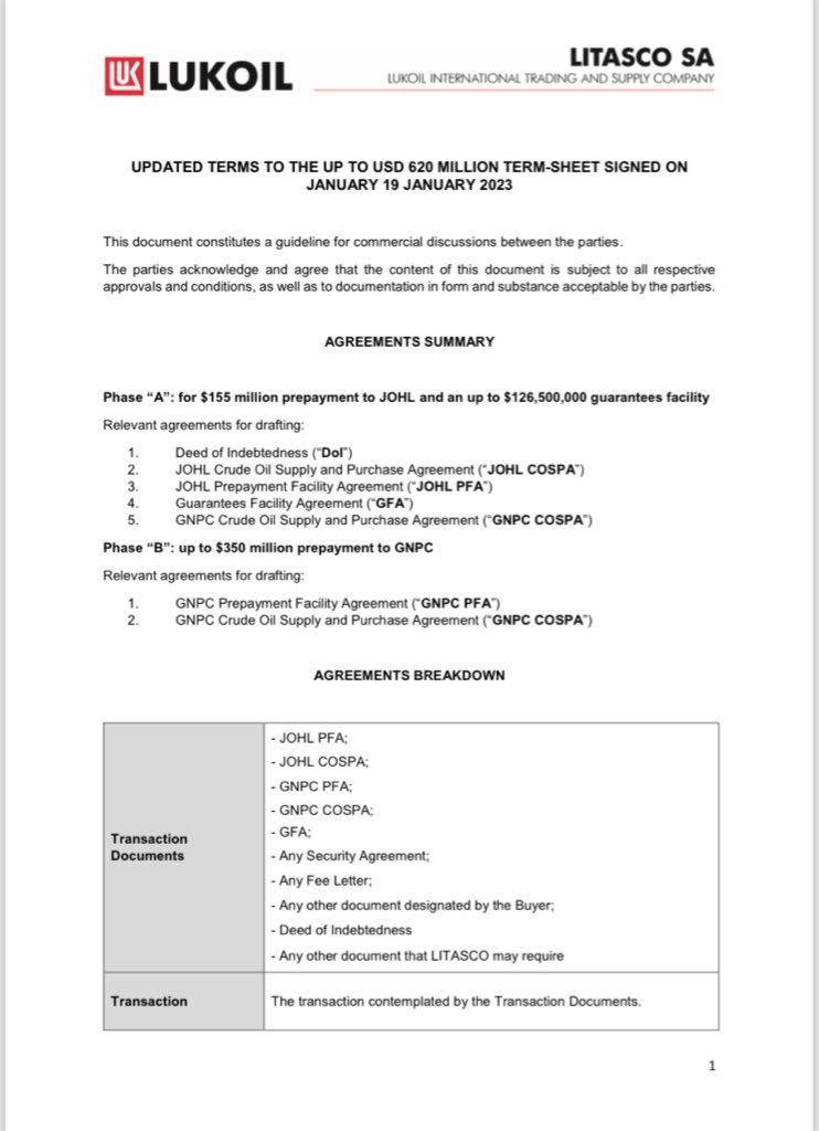AnnanPerry's tweet image. Breaking News

The Minority in Parliament has uncovered yet another clandestine attempt by the Akufo-Addo/Bawumia NPP government to borrow a staggering $431.5 million using GNPC without the approval of Parliament.

The Minority has sighted authoritative documents to the effect…