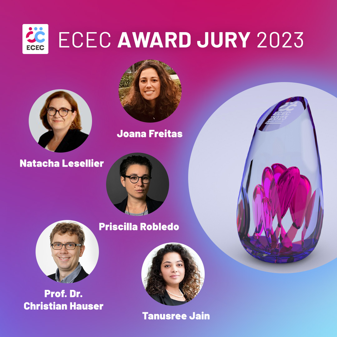 ECEC_Conference's tweet image. The deadline for applications for our #ECEC2023 Award has expired - now the interesting part begins!
Our 5 jury members will go through all the applications. 🔎📄 
If you would like to get to know more, please visit our website: ecec-community.com/award?utm_sour…