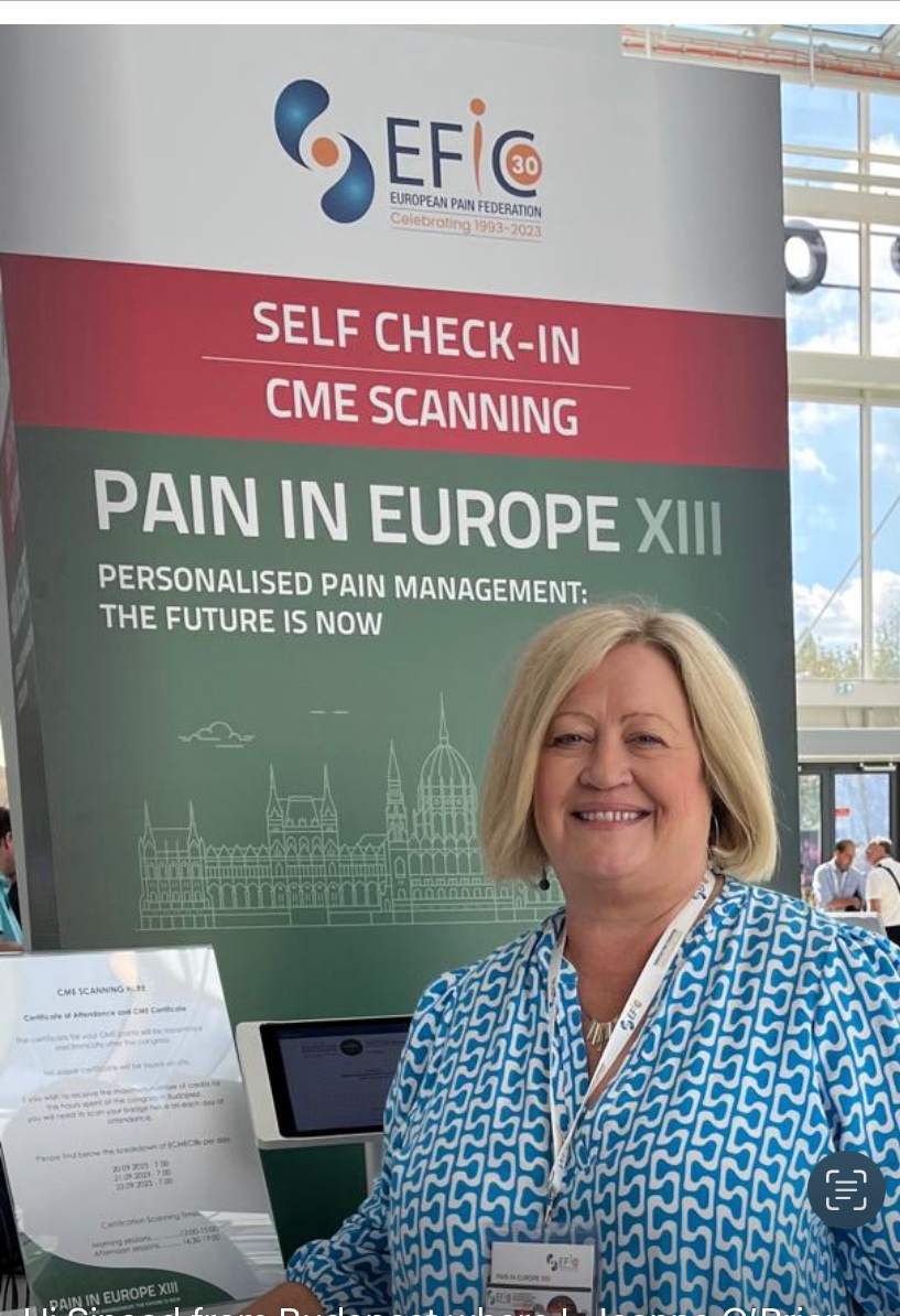 Extremely proud of @joanneOBKelly RANP who is the first nurse in 30 years to be elected to the Executive Board of the European Pain Federation . Joanne was elected by councillors from 38 countries !! @Yvonne13Ryan @NdigginNiamh