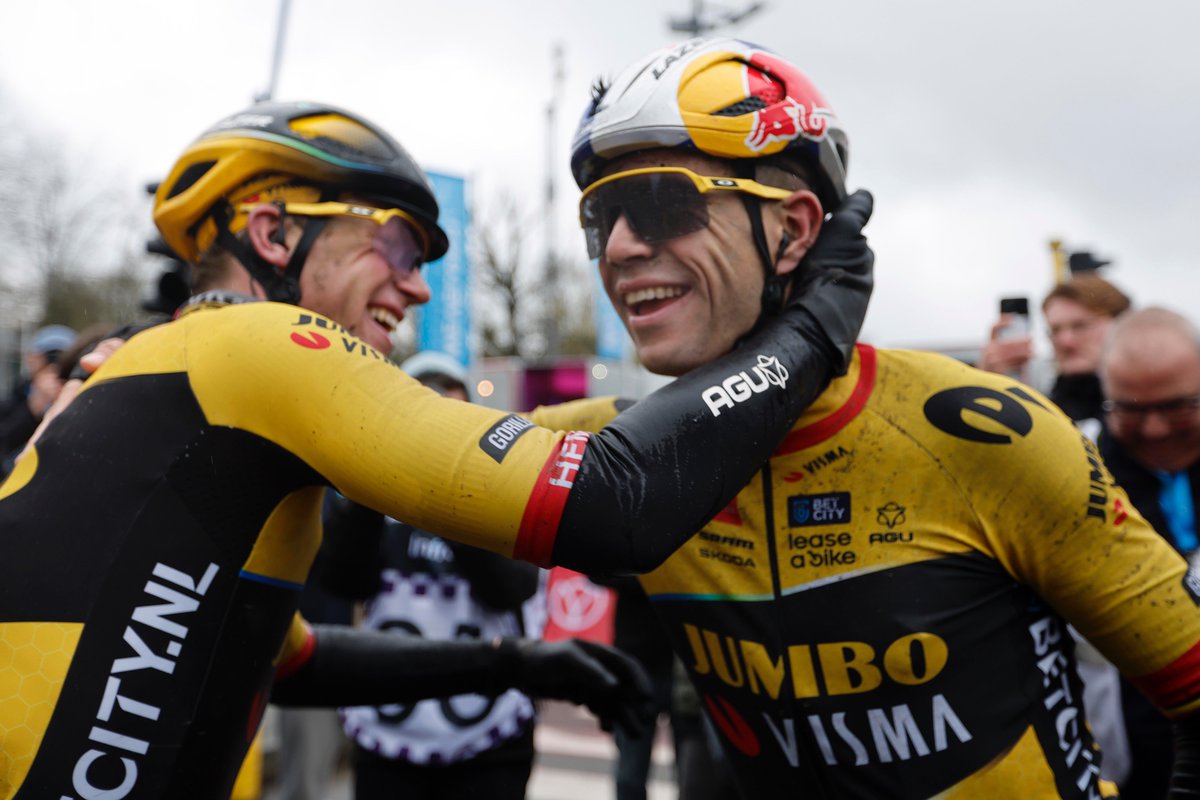 vismaleaseabike's tweet photo. Great friend, loyal team player, amazing bike rider 💛