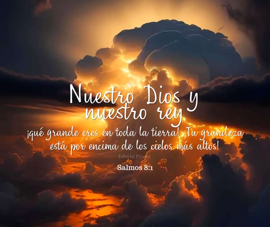 EdwinMPerezO's tweet photo. 1 (2) Nuestro Dios y nuestro rey, ¡qué grande eres en toda la tierra! ¡Tu grandeza está por encima de los cielos más altos!
Salmos 8:1 TLA
https://t.co/5KAgROHsH1 https://t.co/NOt79elqzu