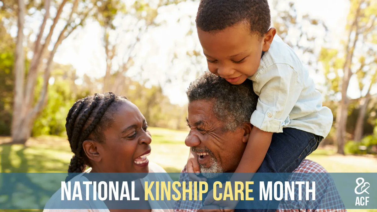 ACFHHS's tweet photo. There are benefits to placing children with relatives, like minimizing trauma, and improving behavioral outcomes. Use this factsheet to learn about how kinship care is improving outcomes for families involved in the #childwelfare system. https://t.co/hMDiPMk2eE #KinshipCareMonth https://t.co/PeDVFOkeKk