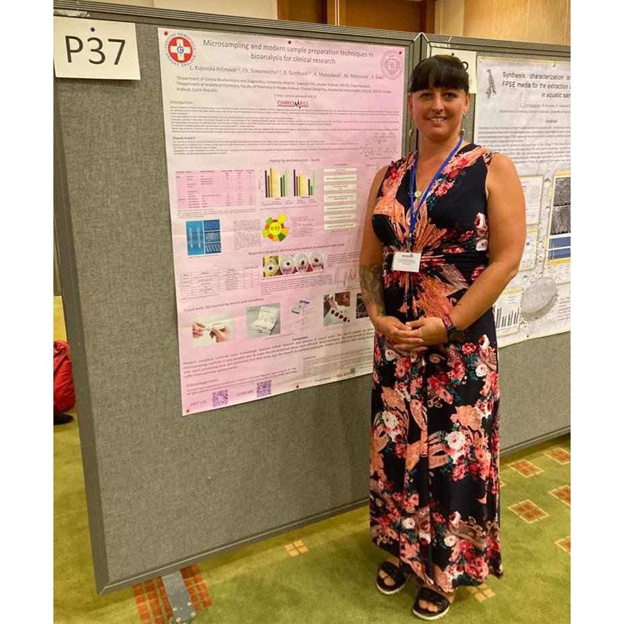 Chromed_lab's tweet photo. Congratulations to our supervisor for rocking the 13th International Conference on ‘Instrumental Methods of Analysis’ (IMA-2023) with her outstanding presentation and winning the award for the best poster! 🎉👏 #chromedlab https://t.co/fExF1a6Plo