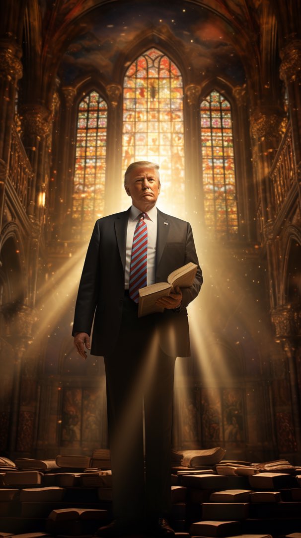 3 things America desperately needs: 1. Return to God 2. Return to the Church 3. Return to Trump